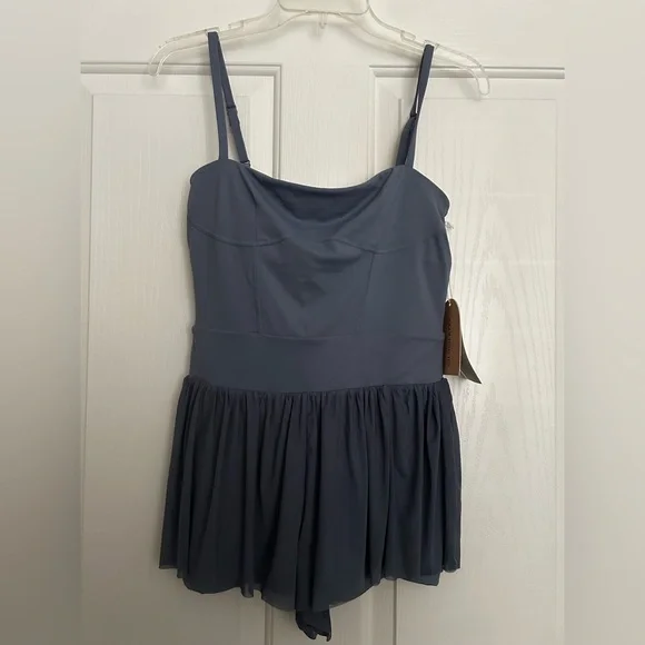 Blogilates - Women's Ballerina Active Dress Blue NWT - Picture 1 of 4